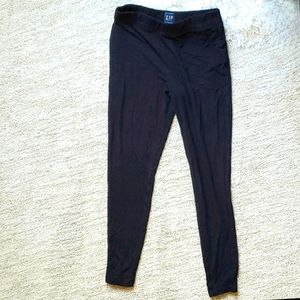 GAP Leggings, Black, Size M Petite